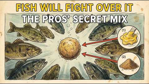 Mix These 2 Ingredients and Fish Will Fight for Your Bait!