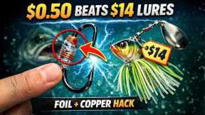 Wrap Aluminum Foil + Copper Wire on Your Hook — The Galvanic Fishing Hack That Beats Any $14 Lure