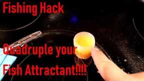 Fishing Hack: Quadruple your fish attractant!