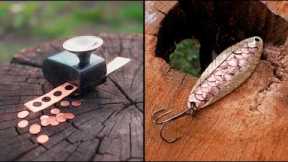 Fishing Tool Hack: DIY Copper Scales for Lure Making
