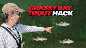 EASIEST Way To Catch Sea Trout In A Grassy Bay