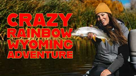 Wyoming Trout with Crazy Rainbow Fly Fishing