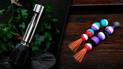 DIY Lure Making Tool: Forging EVA Foam Mandula Baits