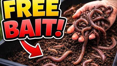 Unlimited FREE Fishing Bait?! DIY Worm Farm That Actually Works. The MoK Outdoors Way!