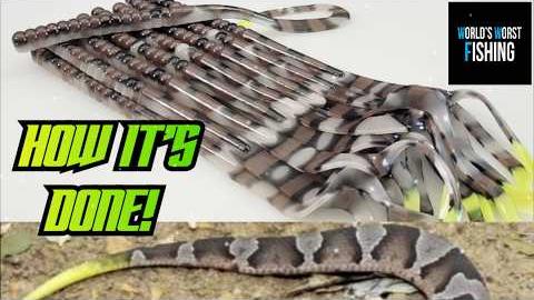 The HAND-POURED SNAKE Worm!  Here's The Secret