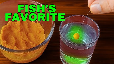 FISH'S FAVORITE Fish Bait - Fishing Dough Bait Recipe ✔