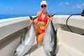 She Caught MASSIVE Blackfin Tuna 100