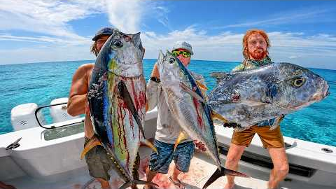 3 Days Fishing & Spearfishing in the BAHAMAS! Catch & Cook