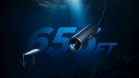 Capture the Thrill | CanFish Fishing CamX  — 200m/656ft Depth Rated Lure Action Camera