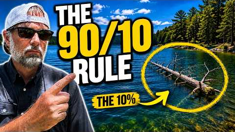 Most Anglers Fish the Wrong 90% of Water